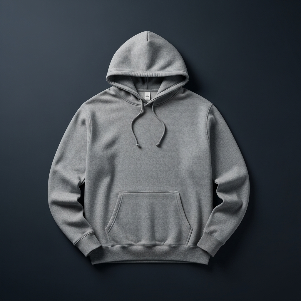Organic Cotton Pullover Hoodie